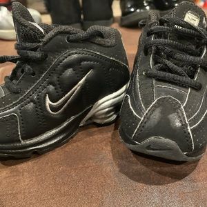 Nike Shox, Toddler size 4, Black with Gray Shox